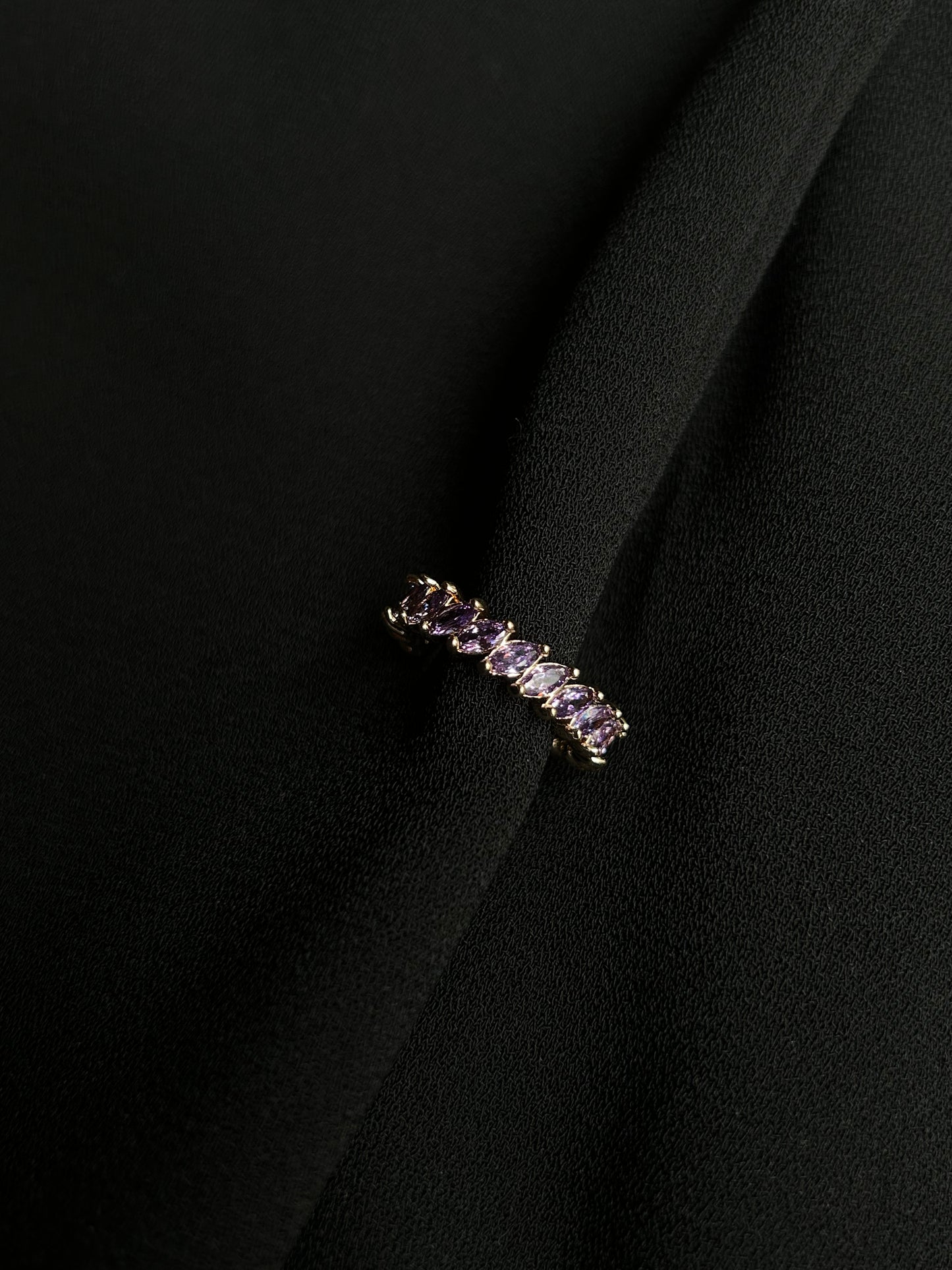 Amethyst ring - February