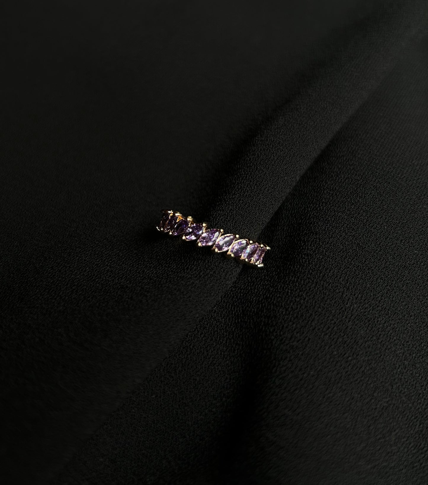 Amethyst ring - February
