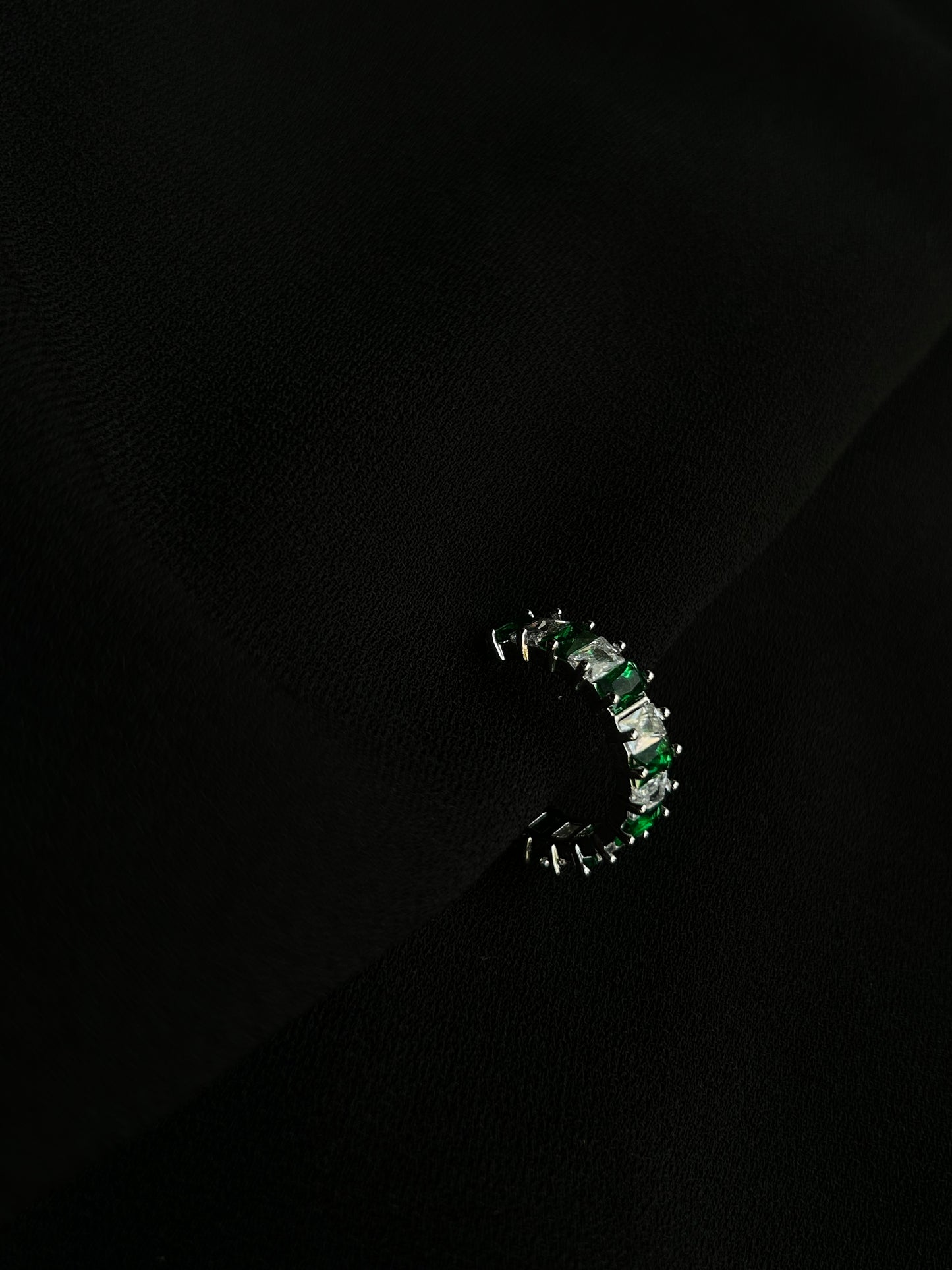 Emerald and diamond Ring - May