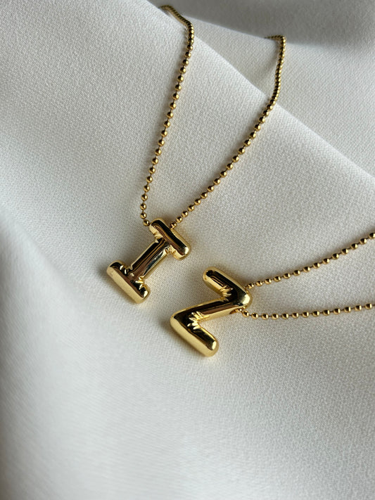 Bubble Letter Necklace
