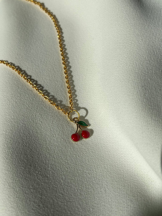 Cherry top Necklace