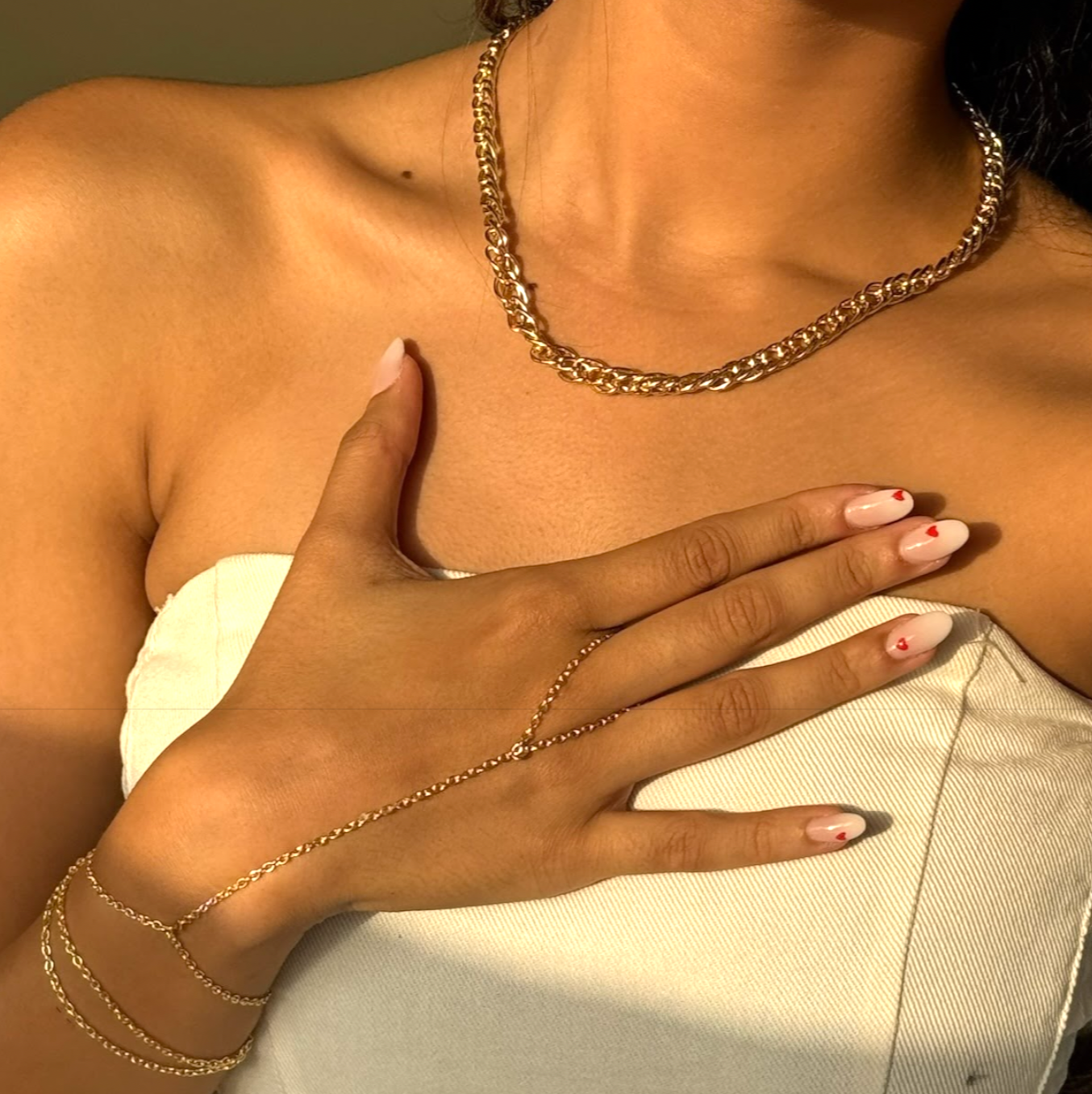 X thick Chain Necklace